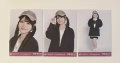 乃木坂46 生写真 伊藤理々杏 オーバージャケット+キャップ 3種 コンプ