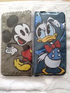 ミッキー＆ドナルド　フラットトート