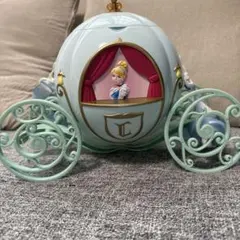 ディズニー シンデレラ かぼちゃの馬車 フィギュア 陶器 置物 海外