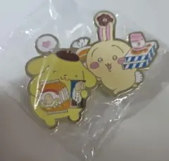 【！週末セール！】サンリオちいかわ　うさぎとポムポムプリン　ピンズコレクション