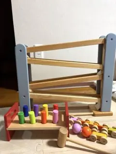 ニチガン　くるくるスロープBASIS 知育玩具