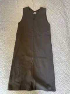 URBAN RESEARCH DOORS ダークグレー ジャンパースカート