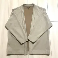 【美品】GLOBALWORK スウェードライク カーディガン