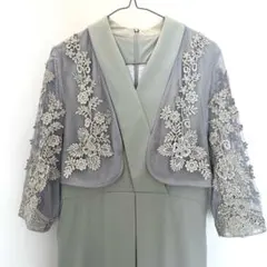 刺繍入り　フォーマルドレス