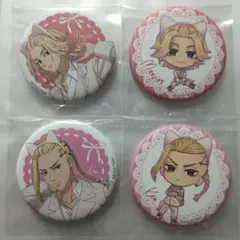 東京リベンジャーズ ナンジャタウン 佐野万次郎 龍宮寺堅 缶バッジ