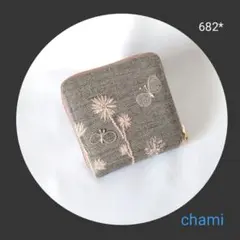 682* 新作 ギャルソン二つ折り財布 ミナペルホネン noppara