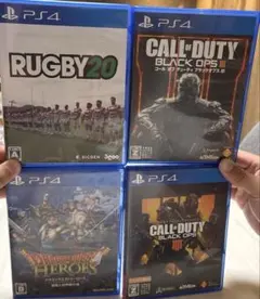PS4ソフト 4本まとめ売り - メルカリ