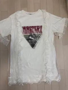 jouetieMASTERY グラフィック レース Tシャツ ホワイトのサムネイル