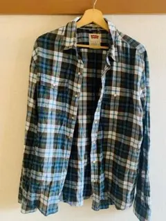Levi's チェック柄 長袖シャツ Lサイズ　その他3枚