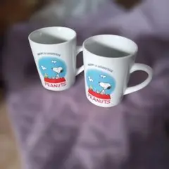 スヌーピー PEANUTS マグカップ 2個セット