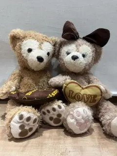 ディズニー ぬいぐるみ 2体セット　シェリーメイ　ダフィ