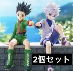 HUNTER HUNTER ゴン キルア ぬーどるストッパー 箱無し　フィギュアのサムネイル