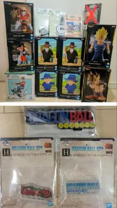 ドラゴンボール　フィギュア　アクリルスタンド　まとめ売り