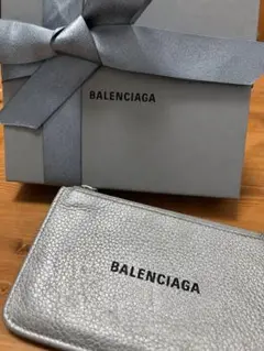 BALENCIAGA フラグメントケース シルバー