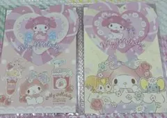 マイメロ　メモ帳　おすそわけファイル　サンリオ　ダイカット　平成のサムネイル