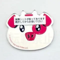 ハズビンホテル　池袋パルコ　アクリルミラーステッカー　ファットナゲッツ