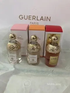GUERLAIN アクアアレゴリア　ミニチュア 3本セット　ギフトボックス付き