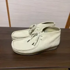 クラークス　ワラビー　ベージュのサムネイル