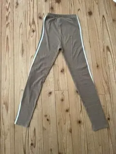 キッズ　スパッツ　レギンス　150CM ベージュ