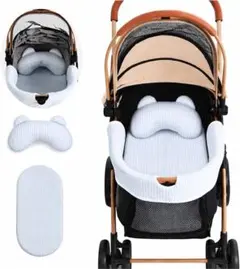 MILA&LOUIS ペットカート用クッション 3点セット 55-65cm 両面のサムネイル
