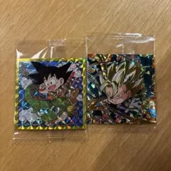 ドラゴンボール超戦士シールウエハース　激闘の記憶　ベジットUGR　孫悟空GR