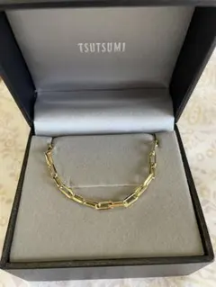 TSUTSUMIジュエリーツツミ K18クリップチェーン ブレスレット サントス