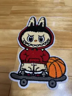 ラブブ キャラクター刺繍ワッペン