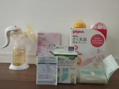 ピジョン pigeon 手動 さく乳器 母乳バッグ付き