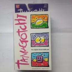 美品　初代たまごっち　逆輸入版