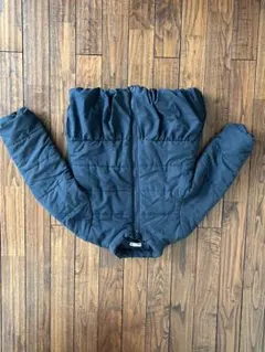 branshes キッズコート 150 黒 キルティング