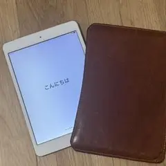 Apple iPad mini 3 simフリー　セルラー　Wi-Fi レザー