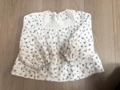 juo‼️レース　小花柄ブラウス