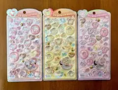 うるちゅるポップシール　サンリオベビー　キティ　ポムポム　マイメロ　3枚セット