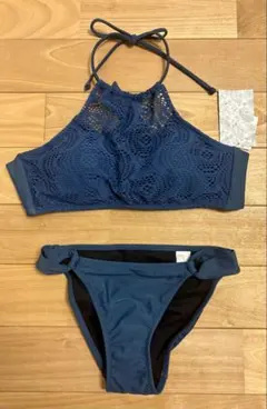 PEAK&PINE レディース ビキニ ブ 9M ネイビー　タグ付　新品　水着のサムネイル