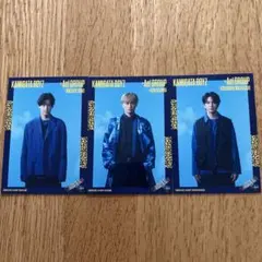 KAMIGATA BOYZ Aぇ！group トレカ 3枚セット