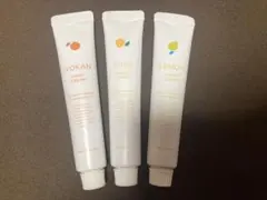 daily aroma ハンドクリーム 3本セット 伊予柑 柚子 レモンのサムネイル