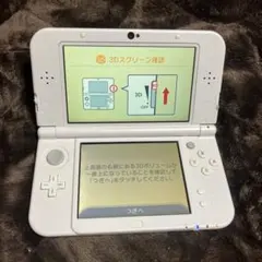 New 3DS LL ホワイト 本体　IPS液晶　極美品近い