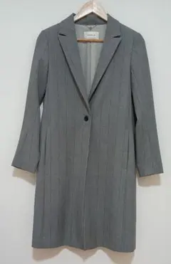 【訳あり】FRAY I.D フレイアイディー チェスターコート グレー