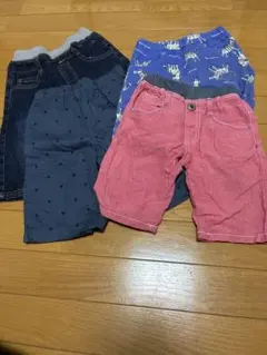 ハーフパンツ4点セット 100cm
