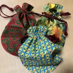 巾着　3枚セット