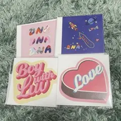 bts popup メッセージカード 4種類セット