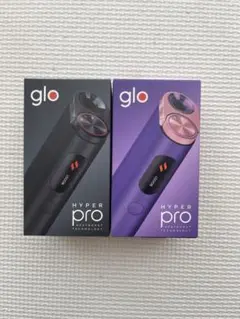 ♦新品未使用♦glo HYPER pro 本体 2個セット パープル ブラック