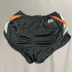 NISHI 陸上用ランニングパンツ ブラック Lサイズ インナーありのサムネイル