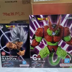 一番くじドラゴンボール 超 スーパーヒーローラストワン賞、C賞、フィギュアセット