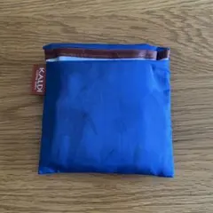 KALDI エコバッグ ブルー　美品