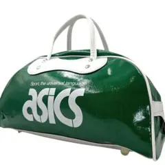 【レア】【レトロ】【超かわいい】アシックス　ナイロン　ボストンバッグ 週末割【レア】【レトロ】【超かわいい】アシックス ナイロン