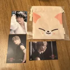 フォクシニー　フェイス巾着　アイエントレカ