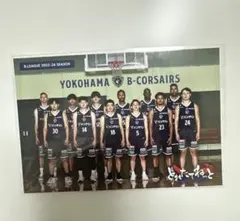 横浜ビーコルセアーズ　入場特典　ポストカード