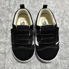 VANS キッズ スニーカー ブラック ホワイトのサムネイル