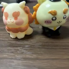 ミニチュアフィギュア 2点セットちいかわのシーサーと普通のシーサー